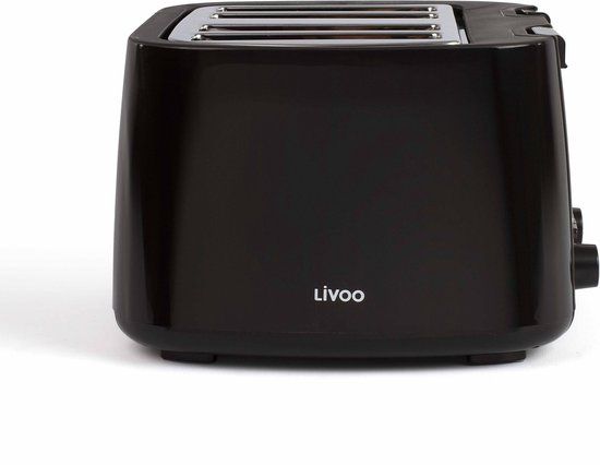 Livoo Toaster DOD167N – Broodrooster Zwart