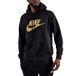 NIKE Heren Sweatshirt met capuchon Club Zwart
