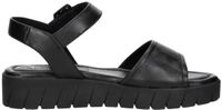 Tamaris Sandalen Plat Sandalen Plat - Zwart - Maat 41
