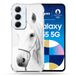 Versterkte Samsung Galaxy A55 5G Animal Paard Crystal Versterkte hoes