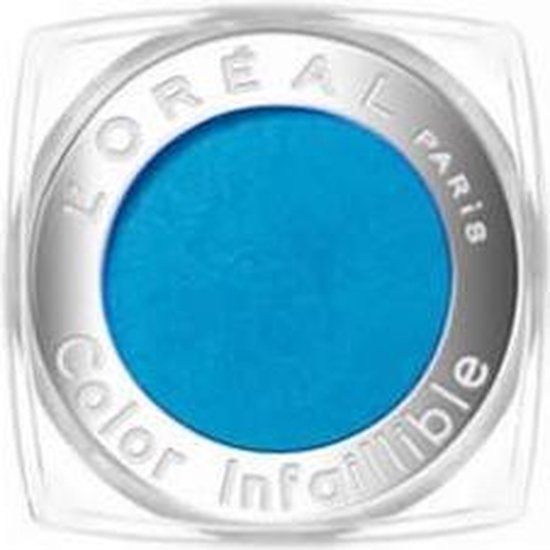 L'Oréal Color Infallible Oogschaduw - 018 Blue Curacao - Blauw - Mat