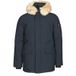 Schott NYC Nelson20 Parka voor heren, Blauw (zwart)