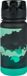Baagl Gradient Dragon Drinkfles 350ml Zwart Groen Tritan