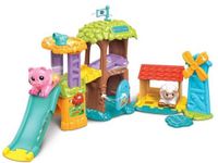 VTECH - TUT TUT ANIMO BISOUS - SUPER SLIDE HOUSE (+ VIOLET, DE PIPELETTE KOE) - Veelkleurig
