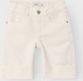 NAME IT Meisjes Zomer Denim Shorts met Verstelbare Tailleband