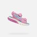 GEOX CIBERDRON MEISJES Sandalen - ROZE/LICHTBLAUW - Maat 25