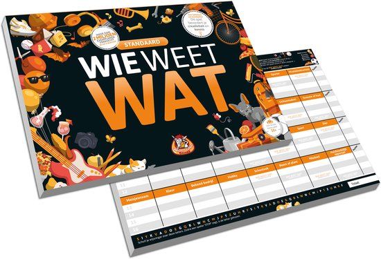 White Goblin Games Wie Weet Wat - Leerzaam gezelschapsspel voor 12+ jaar