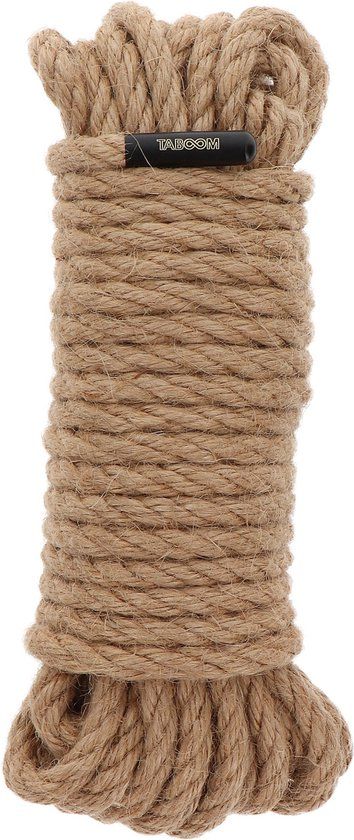 TABOOM Hemp Rope 10 Meter 7 mm - Nude