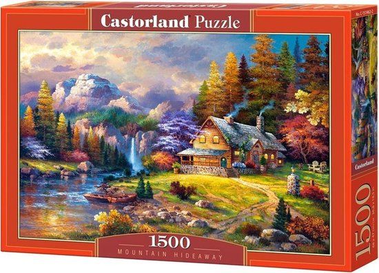 Castorland Mountain Hideaway - 1500 Piece Puzzle