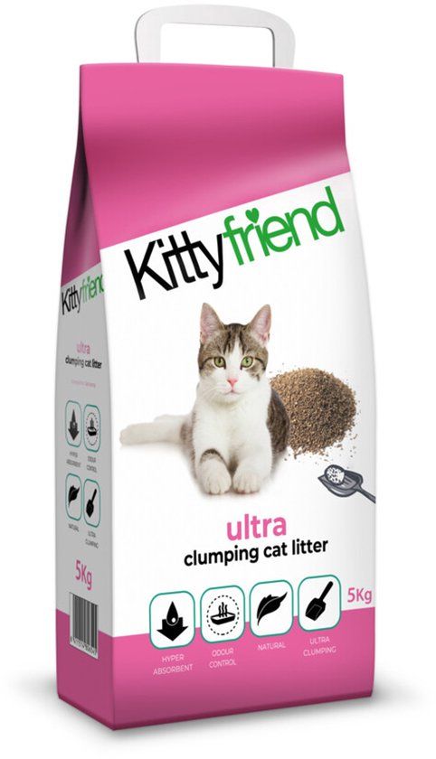 Kitty Friend Kattenbakvulling Ultra - 5kg