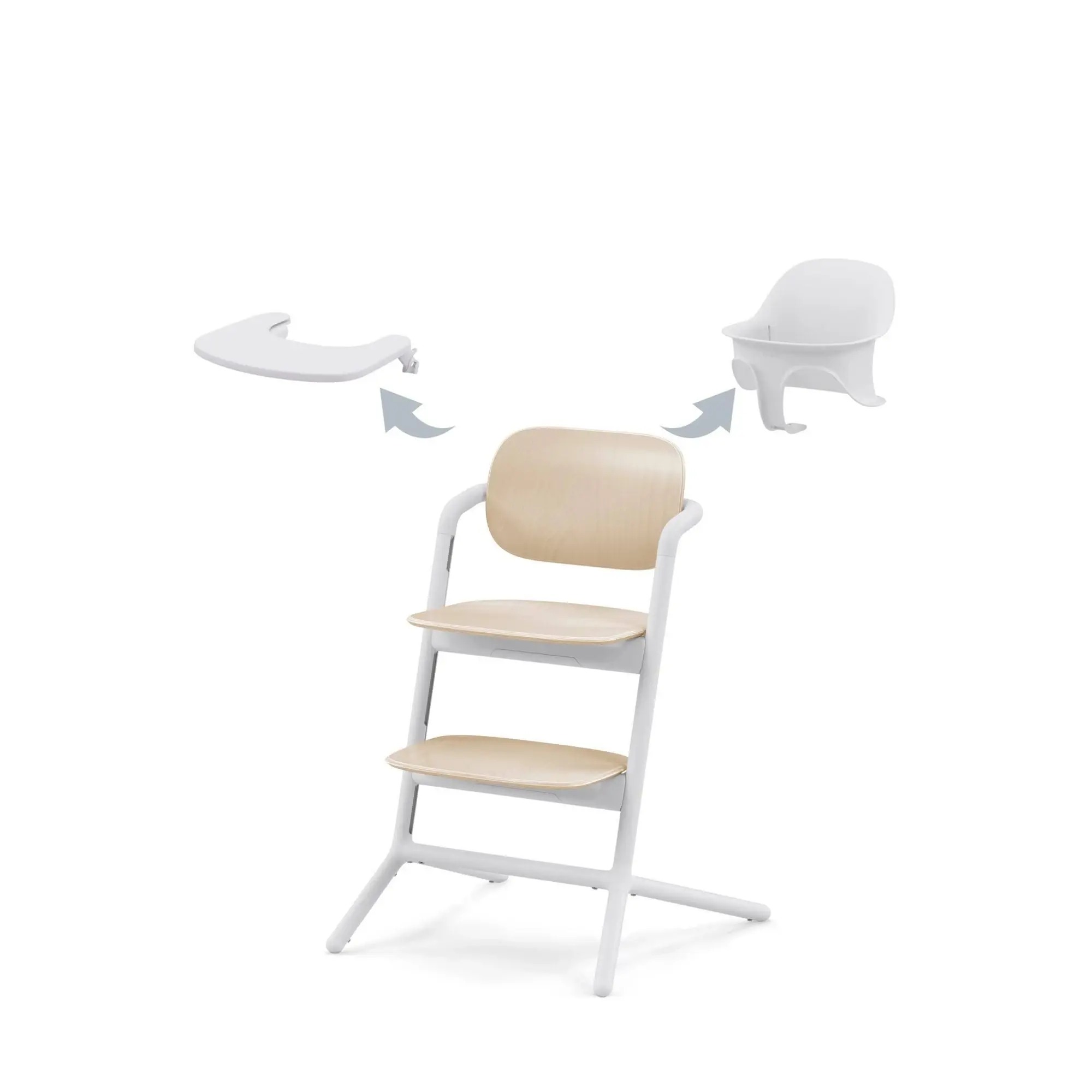 Cybex LEMO Kinderstoel 3-in-1 Set - Sand White