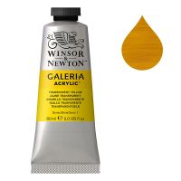 Winsor & Newton Galeria Acrylic Paint 653 Transparent Yellow (60 ml)