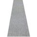 Sizal Tapis De Couloir Sion A5165a Mélange Tissé À Plat Gris Grey 80x300 cm