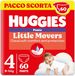 Huggies Ultra Comfort luiers, maat 4 (9-14 kg), ademende broekjes, voorraadverpakking, 60 stuks