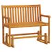 VidaXL Schommelbank 110 cm massief acaciahout