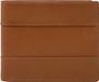 FOSSIL Everett Bifold Flip ID Kaarthoes Saddle Leer Lichtbruin