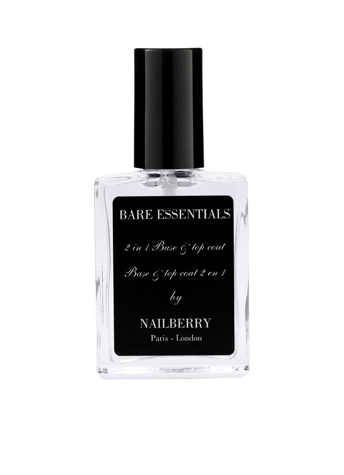 Nailberry Bare Essentials 2 in 1 Base & Top Coat - nagellak base- & topcoat