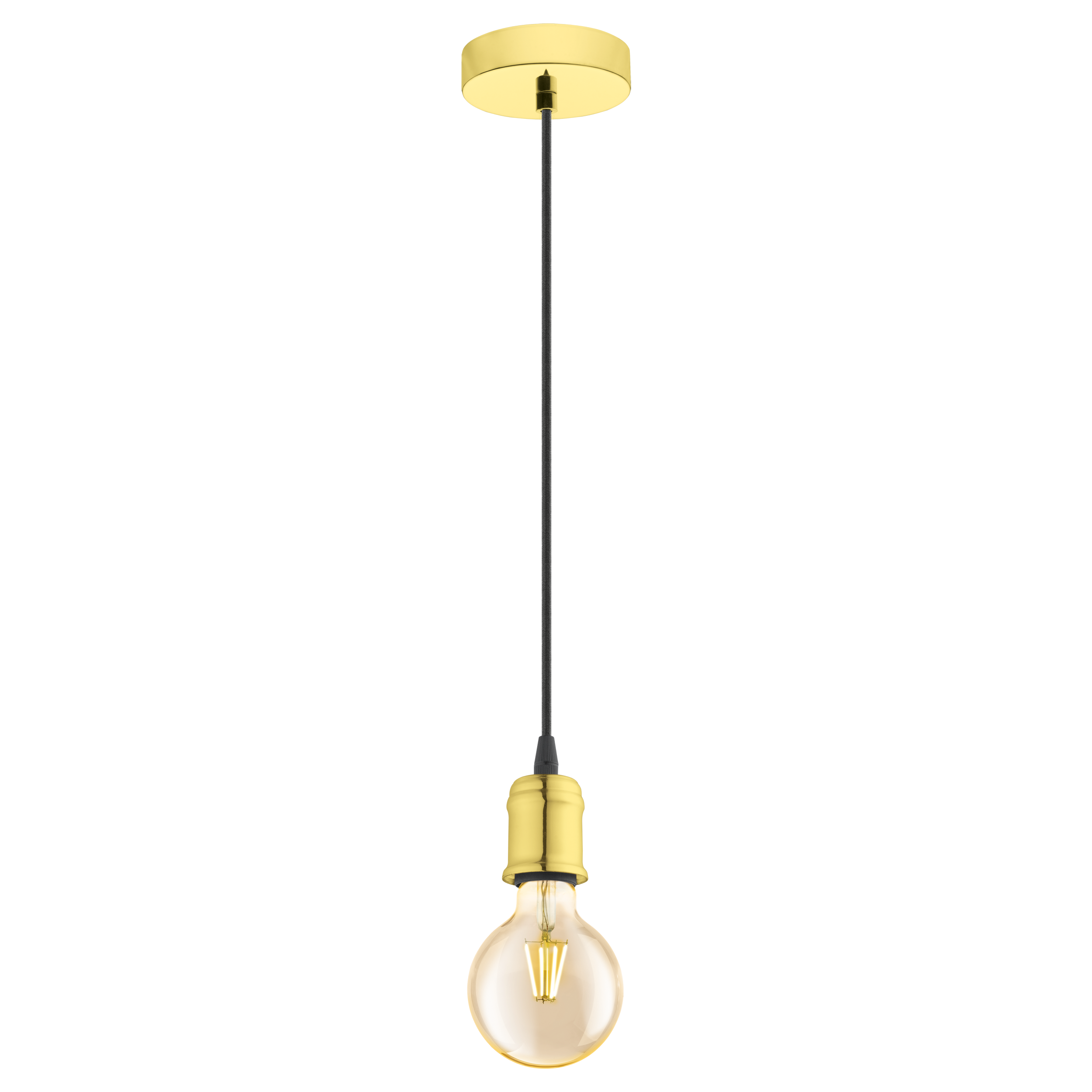 EGLO Yorth Hanglamp - Staal - E27 - 200cm - 320g