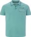 Jan Vanderstorm heren Poloshirt - 68/70 - turquoise - Plus Size