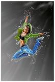 ArtPlaza Art Studio Jumping Decoratief bord, hout, meerkleurig, 60 x 90 cm