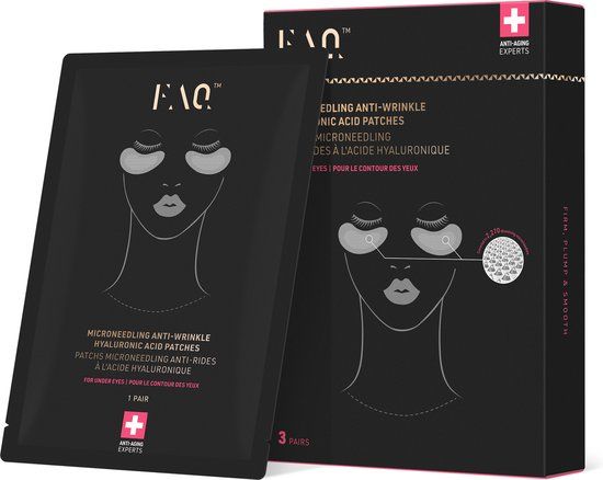 FOREO FAQ™ Microneedling Anti-Rimpel Oogpatches - Hyaluronzuur - 3 stuks