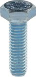Restagraf M6-1.00 x 20 mm Steel Class 8.8 DIN 933 Hex Head Screws - Blister of 21