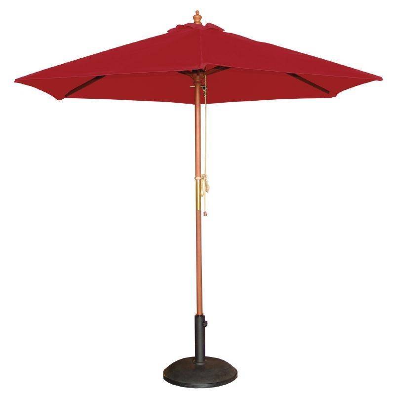 Bolero Parasol Rond Rood 3 Ø meter