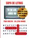 SOPA DE LETRAS TV DE LOS AÑOS 90: 100 sopas de letras inspiradas en telenovelas y programas clásicos de la televisión en español