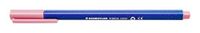 STAEDTLER Triplus Kleurviltstiften, lichtroze, driehoekig, stevig, slagvaste punt, lijnbreedte ca. 1 mm, geschikt voor kinderen, Made in Germany, 10 lichtroze vezelstiften in karton