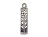 INNSPIRO Mooie bedels metalen hanger bloem met steel, 4 x 20 mm, 25 stuks, 8x16mm., Metaal, Geen edelsteen