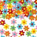 Baker Ross Zelfklevende vilten bloemen (6 stuks)