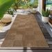 Teppium Tapis aspect jute naturel style extérieur, rectangulaire, hauteur : 5 mm, tapis intérieur extérieur résistant aux intempéries aspect 3D salon cuisine terrasse