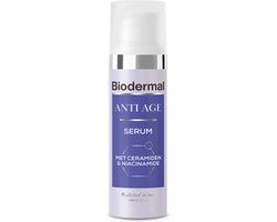 Biodermal Anti Age Serum - 30 ml - Serum voor een stralende huid met ceramiden en Niacinamide