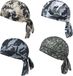 Wan GmbH Set van 4 Bandana de vélo d'été Skull Cap - Protection UV sous casque pour hommes et femmes