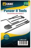 AMMO by Mig Jimenez Modelbouwpakket - AMMO MIG 8130 Panzer II Tools Resin onderdeel - 1:35 - Modelbouw