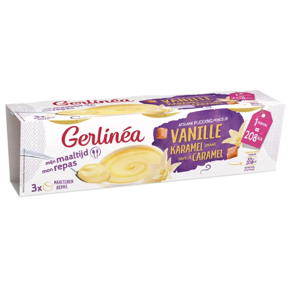 Gerlinéa Pudding Vanille karamel 630ml