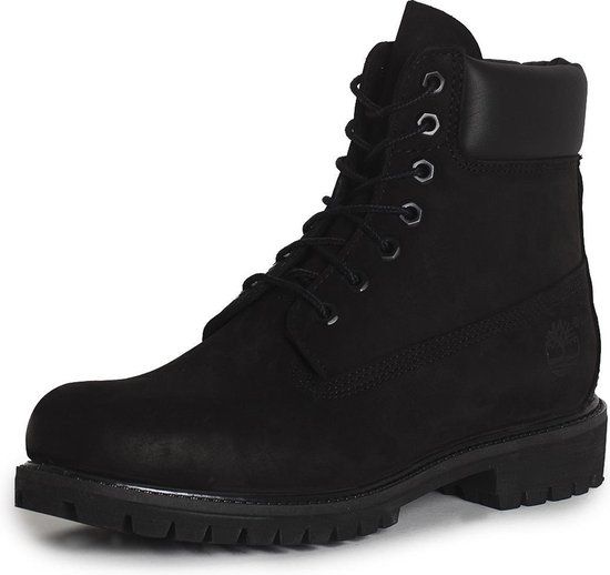 Timberland 6" Premium Boots - Black - Men's Size 43