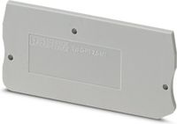 PHOENIX CONTACT B.V. End cover, length: 62 mm, width: 2.2 mm, height: 29.1 mm, color: gray