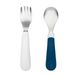 OXO tot Vork & lepel - Bestek baby en kind - Oefenbestek - Bleu marine