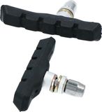 Dresco Dresco remblokken - voor v-brake remmen - voor de voor- of achterrem - sterke remkracht in droge en natte weersomstandigheden - inbus bevestiging - lengte 72mm
