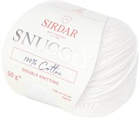 Sirdar Sirdar Snuggly 100% katoen (761) crème 50g