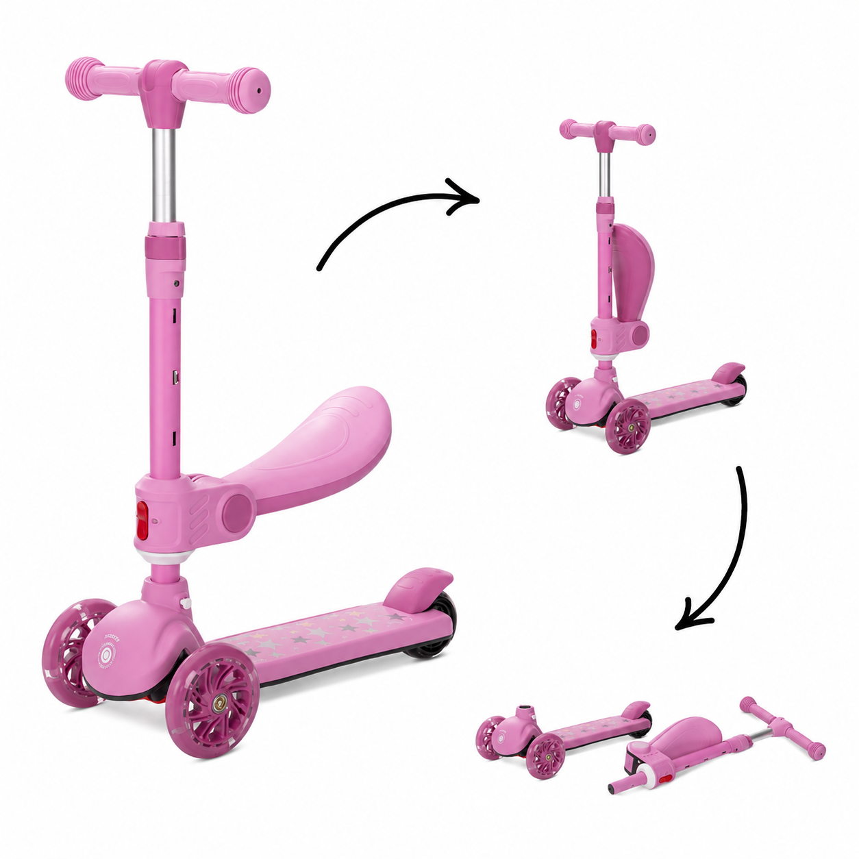 Lorelli Step Speedster Roze