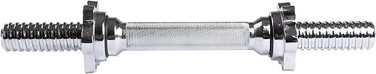 VirtuFit Halterstang - Dumbellstang - Met Schroefsluiting - 30 mm - 35 cm