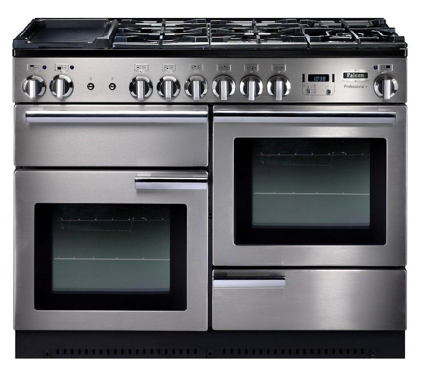 Falcon PDL110DFSSCEU - Fornuis - 110 cm - Gas - Aluminium - Energieklasse A