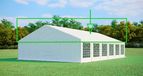 Ambitent Partytent Reservedak 8x12 m – PVC 500 g/m², zijhoogte 2 m, zonder frame - Wit