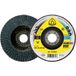 KLINGSPOR 321683 disque lamelle SMT 626, 115 x 22,23 mm, 10 pièces. Grain : 120, courbé