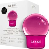 GESKE SmartAppGuided™ Cool & Warm Face & Body Massager | 7 in 1 | Multifunctioneel massageapparaat | Gezicht & Lichaam | Batterijloos koelen en warmen | Verstevigt en ontspant | Bolvormig
