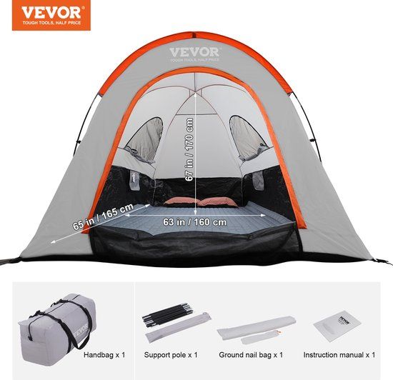 Vevor Daktent Vrachtwagentent 160 x 165 x 170 cm