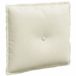 vidaXL Rugkussen Crèmekleurig 50 x 45 cm Corduroy stof