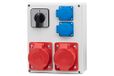 Bemis Wandverdeler R-240 16A 5p, 32A 5p, 2x230V IP44